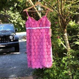 Lilly Pulitzer pine eyelet dress